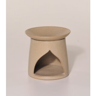 DUFTLAMPE Keramik moosgrau, ca. dm8,5xH10cm