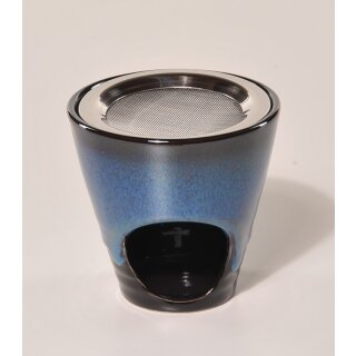 RÄUCHERSTÖVCHEN Sieb jadegrün, dm9,5xdm5,5xH9,5cm