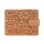 Borse SPORTY Graphic 13x10cm RFID braun, Rindsleder