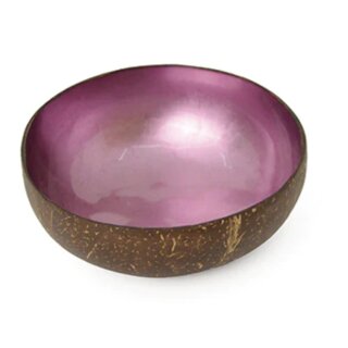 Deco Coconut Bowl - dusty rose