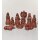 KRIPPE, Ton, 10 teilig, H ca 14cm