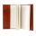 Notizbuch S ORNAMENTAL braun nachfullbar, Leder