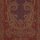 Schal PAISLEY curry-rot, 165x35cm Wolle