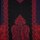 Wendestola PAISLEY rot-violett 180x65cm Wolle