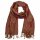 Wendestola PAISLEY weinrot-curry 180x65cm Wolle