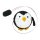 Maßband Pinguin gehäkelt