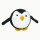 Maßband Pinguin gehäkelt