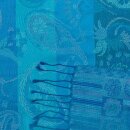 Schal PAISLEY blau 190x50 cm, Seide