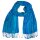 Schal PAISLEY blau 190x50 cm, Seide