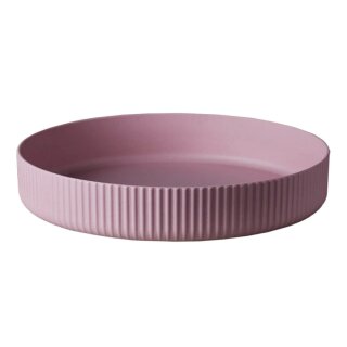 Bioloco plant deluxe serving platter - dusty rose