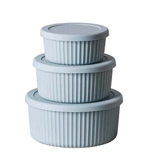Bioloco plant deluxe storage set / powder blue