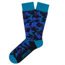 Camo Socken blau M