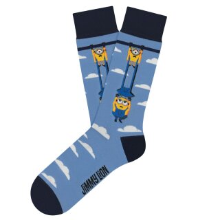 Minions sky Socken hellblau M