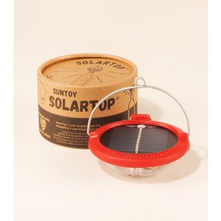SOLARTOP rot, Solarlicht dm9x3cm