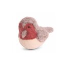 Vogel rund rot, 8 cm