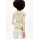 Strick ALAANIA CREW MULTICOLOR light lime-light desert