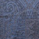 Schal PAISLEY ocean blue 165x35cm, Seide
