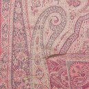 Schal PAISLEY beige-rosa 165x35cm, Seide