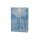 Notizbuch S DSCHUNGEL blau nachfullbar, Leder