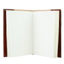 Notizbuch S PEACOCK braun nachfullbar, Leder