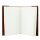 Notizbuch S PEACOCK braun nachfullbar, Leder
