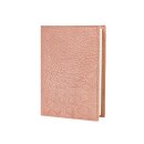 Notizbuch S PEACOCK natur nachfullbar, Leder