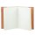 Notizbuch S PEACOCK natur nachfullbar, Leder
