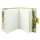Notizbuch S Zitronenstrauch, Recyclingleder