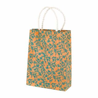 Geschenktute S BAMBUSBLATTER Currygelb, Loktapapier