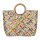 Saftpack UPCYCLING Handtasche Rattan, bunt