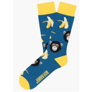 Monkeys  & Bananas Blue