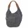 Tasche HOBOBAG Haze, schwarz-weis gewebt, Wollmix