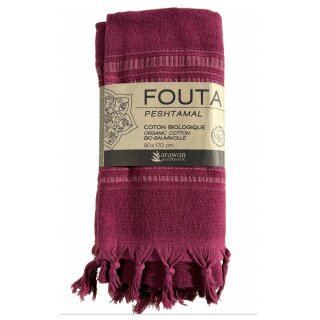 Fouta DOLCE amethyst,  90*170 cm, Bio-BW