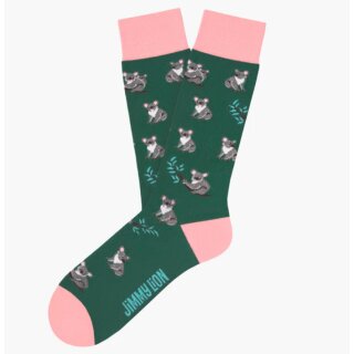 Socken Koalas grün