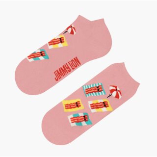 Ankle Bacon Beach Socken pink