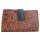 Borse 9x15 cm INDIRA dark camel Ziegen-, Rindsledermix