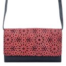 Abendtasche Shanti MAHAL rotbraun, Ziegen-/ Rindsledermix