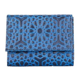 Borse Pocket MAHAL midnight blue, Ziegen-/ Rindsledermix
