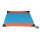 Beach Blanket - aqua/orange