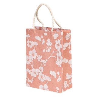 Geschenktute S KIRSCHBLUTEN rosa, Loktapapier