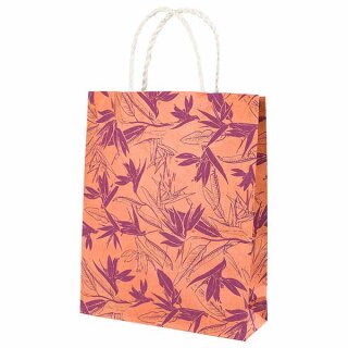Geschenktute L STRELITZIE Papayarot, Loktapapier