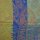 Schal PAISLEY turkis-blau-curry, 165x35cm, Seide