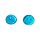 Ohrstecker mini, blau, Capiz