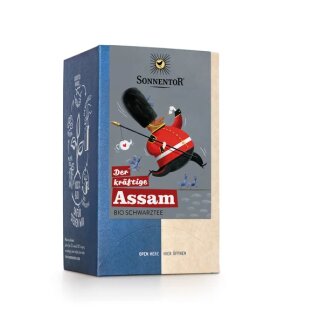 Der kräftige Assam Tee bio 30,6 g, Doppelkammerbeutel