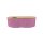 Bioloco plant lunchbox oval - magentaverse