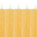 Stabkerze 12cm FROSTED honey, Kapula