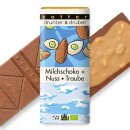 drunter + drüber Milchschoko + Trauben +  Nüsse