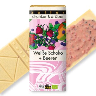 drunter + drüber Weiße Schoko + Beeren