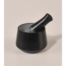 MÖRSER schwarz, Palewastein, dm8xH7,5cm