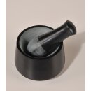 MÖRSER schwarz, Palewastein, dm8xH7,5cm